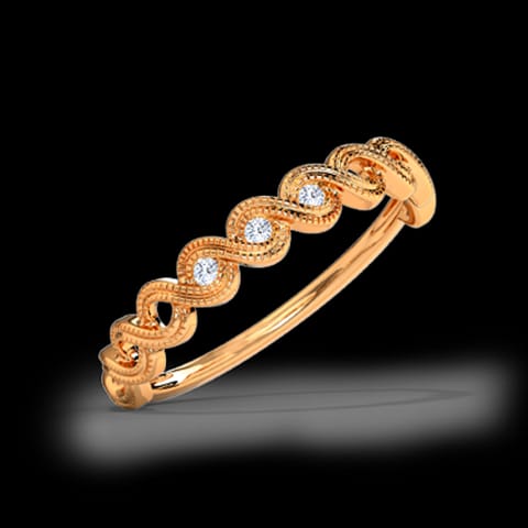 Intertwine Diamond Band