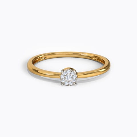 Classic Cluster Diamond Ring
