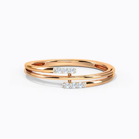Classic Treble Diamond Ring Classic Treble Diamond Ring