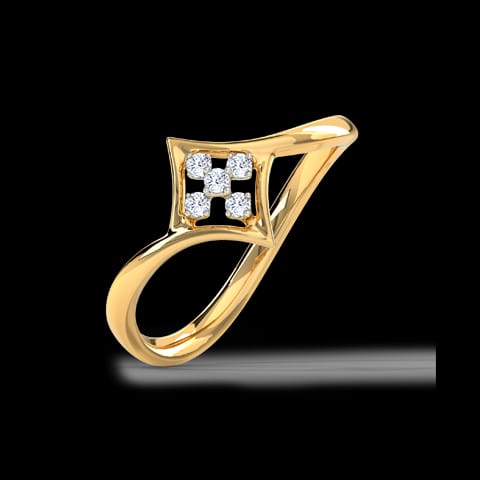 Glowing Quad Diamond Ring Glowing Quad Diamond Ring