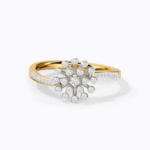 Jewel Ripple Diamond Ring
