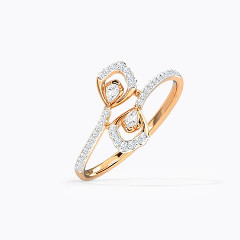Aanya Entwined Diamond Ring