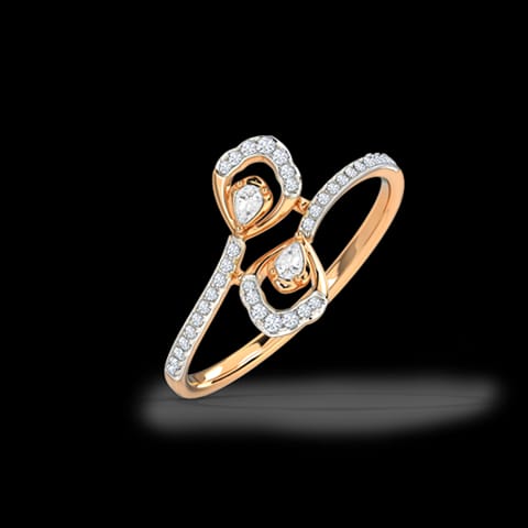 Aanya Entwined Diamond Ring