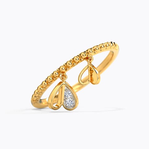 Joyous Hearts Diamond Ring