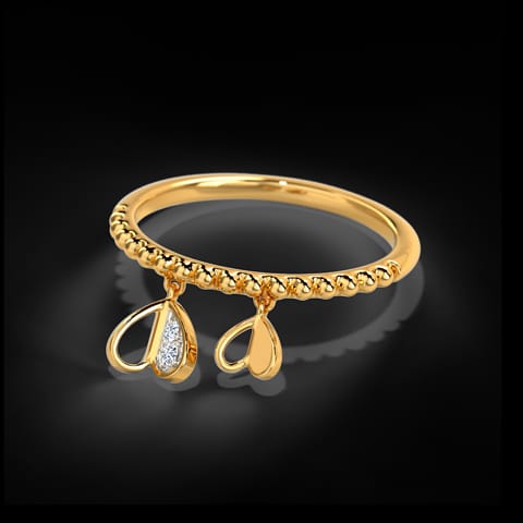 Joyous Hearts Diamond Ring