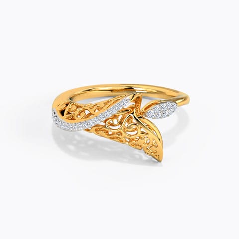 Rosine Ornate Diamond Ring Rosine Ornate Diamond Ring