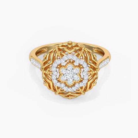 Grandeur Mesh Diamond Ring