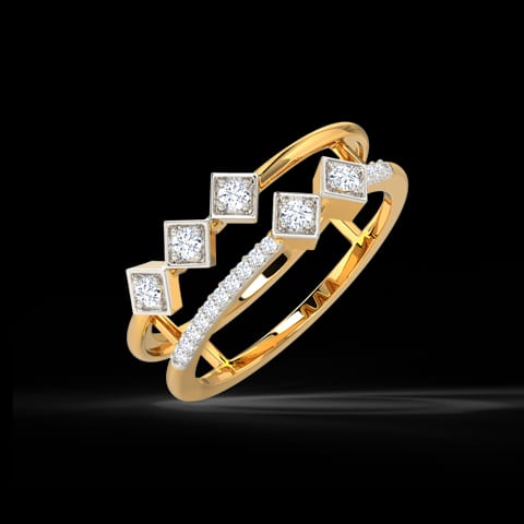 Luna Quad Diamond Ring Luna Quad Diamond Ring