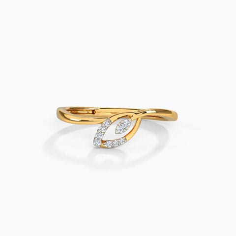 Elegant Petal Diamond Ring Elegant Petal Diamond Ring