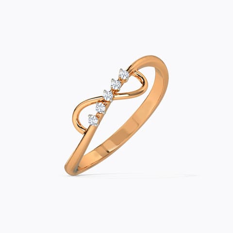 Gleaming Infinity Diamond Ring Gleaming Infinity Diamond Ring