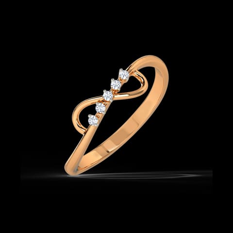 Gleaming Infinity Diamond Ring Gleaming Infinity Diamond Ring