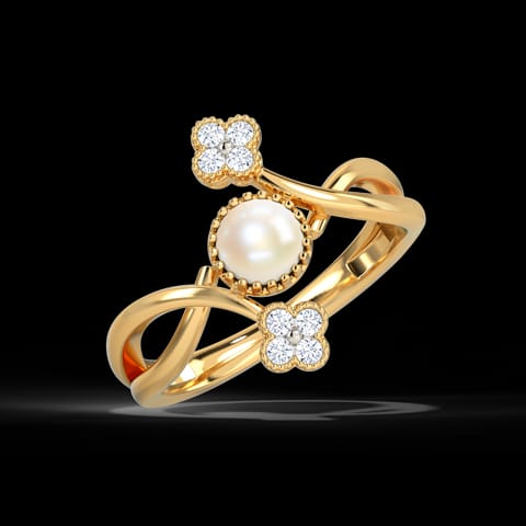 Fiora Intertwine Gemstone Ring