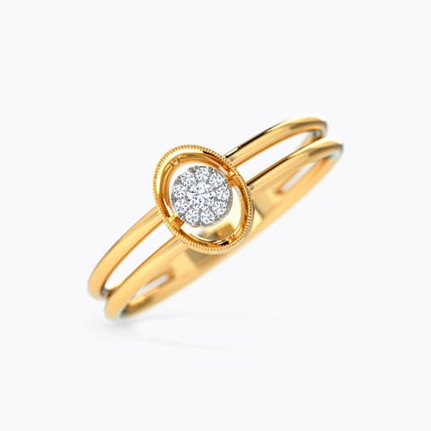 Pleasing Oval Diamond Ring