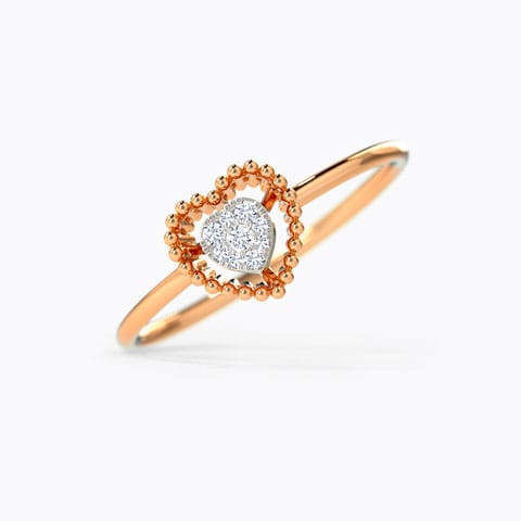 Adorable Heart Diamond Ring Adorable Heart Diamond Ring