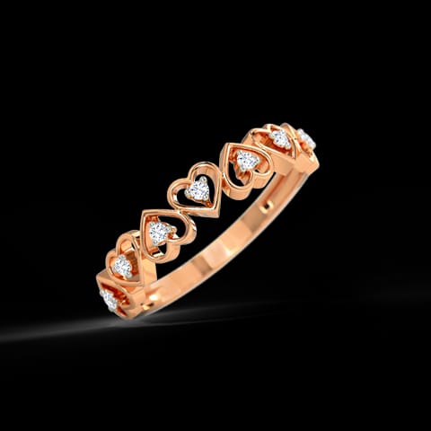 Ava Diamond Heart Band  Ava Diamond Heart Band