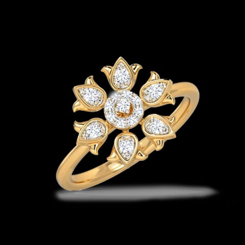 Astoria Tulip Diamond Ring