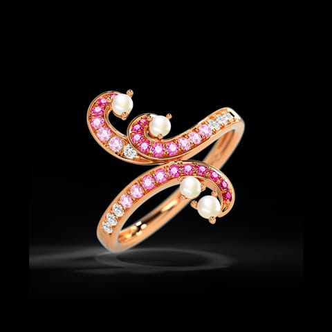 Morgana Swirl Gemstone Ring Morgana Swirl Gemstone Ring