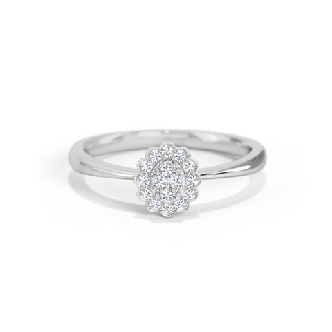 Violet Diamond Ring