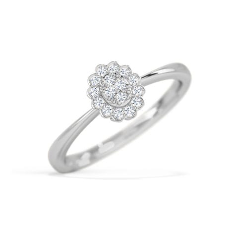 Violet Diamond Ring