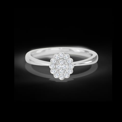Violet Diamond Ring