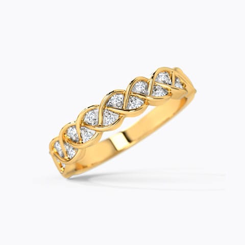 Entwined Diamond Ring Entwined Diamond Ring