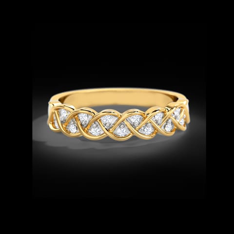 Entwined Diamond Ring Entwined Diamond Ring
