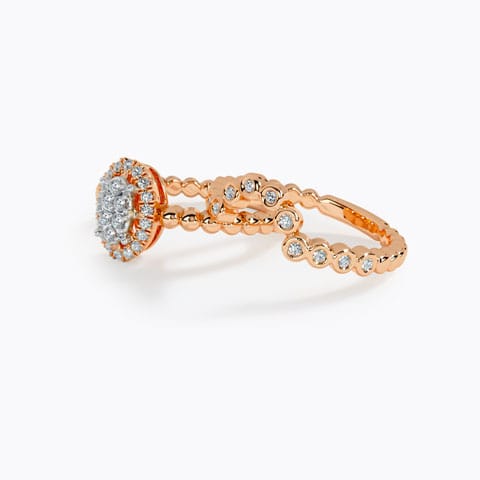 Tajo Diamond Bridal Ring Set