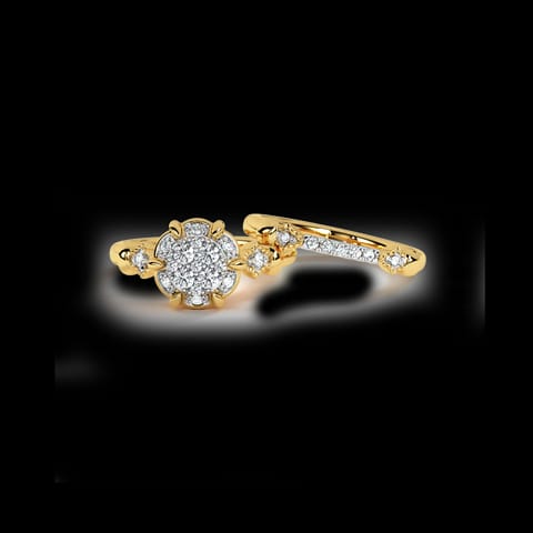 Phiroza Diamond Bridal Ring Set Phiroza Diamond Bridal Ring Set