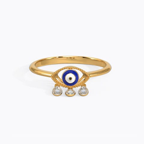 Divine Evil Eye Diamond Ring Divine Evil Eye Diamond Ring