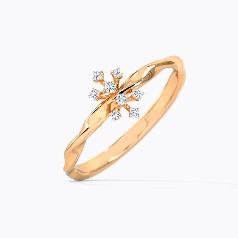 Eva Snowflake Diamond Ring Eva Snowflake Diamond Ring