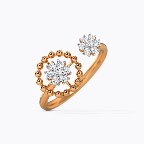 Zeldina Sphere Diamond Ring