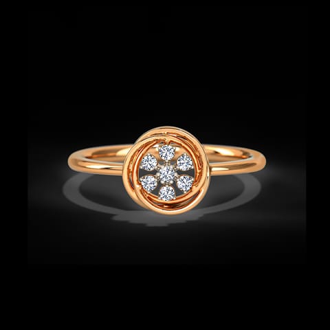 Fancy Florid Diamond Ring Fancy Florid Diamond Ring