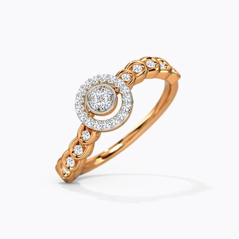 Freniya Halo Diamond Ring Freniya Halo Diamond Ring