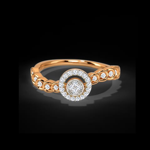 Freniya Halo Diamond Ring Freniya Halo Diamond Ring