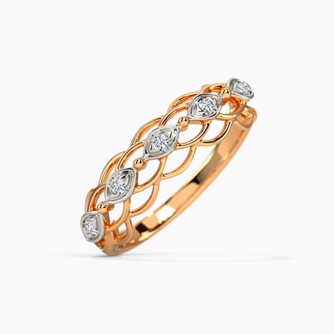 Interwine Sparkling Diamond Band Interwine Sparkling Diamond Band