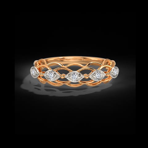 Interwine Sparkling Diamond Band Interwine Sparkling Diamond Band