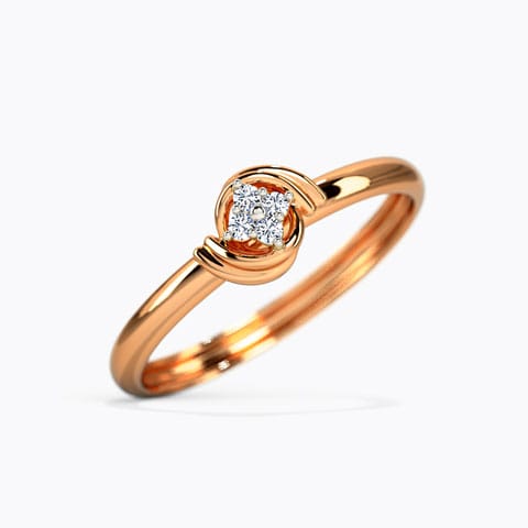 Saanvi Swirl Diamond Ring Saanvi Swirl Diamond Ring
