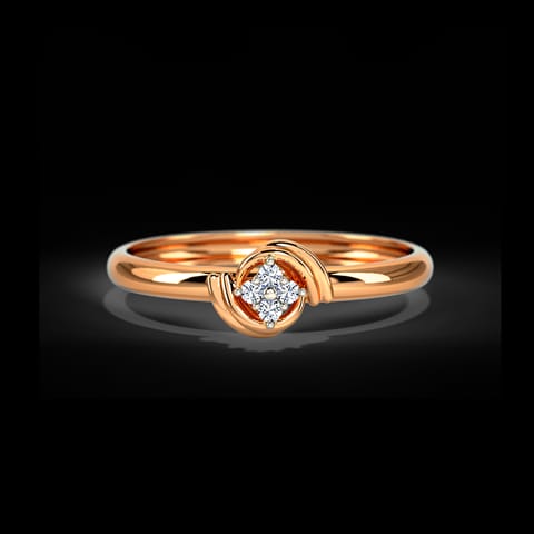 Saanvi Swirl Diamond Ring Saanvi Swirl Diamond Ring