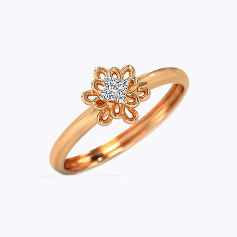 Aanshi Floral Diamond Ring Aanshi Floral Diamond Ring