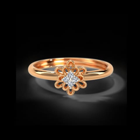 Aanshi Floral Diamond Ring Aanshi Floral Diamond Ring