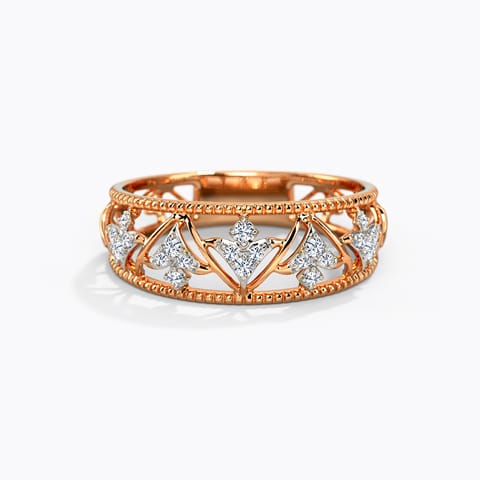 Ellna Tulip Diamond Band Ellna Tulip Diamond Band