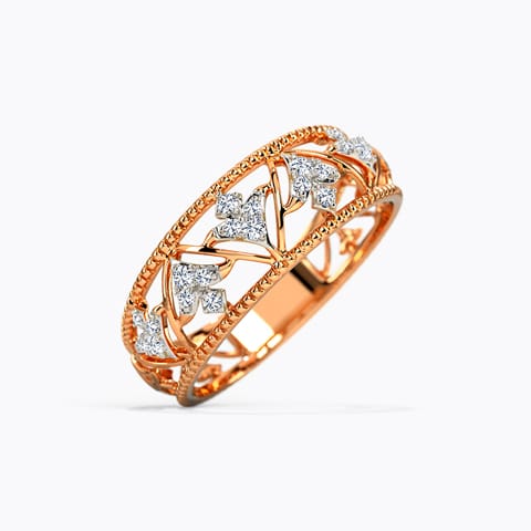 Ellna Tulip Diamond Band Ellna Tulip Diamond Band