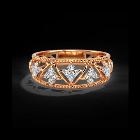 Ellna Tulip Diamond Band Ellna Tulip Diamond Band