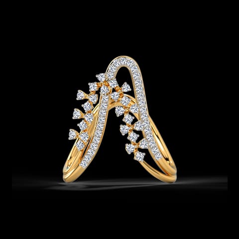 Arc Linea Diamond Vanki Ring Arc Linea Diamond Vanki Ring