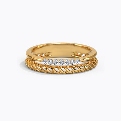 In Line Diamond Band In Line Diamond Band