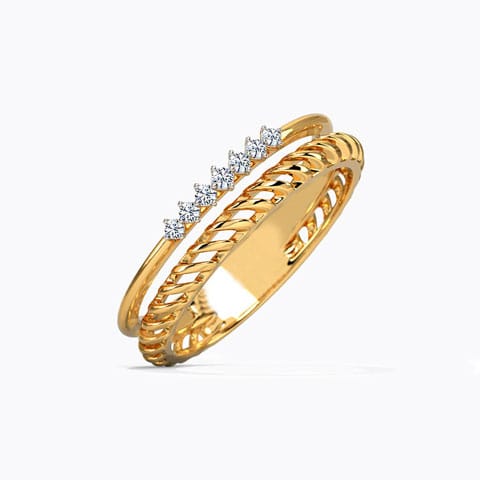 In Line Diamond Band In Line Diamond Band