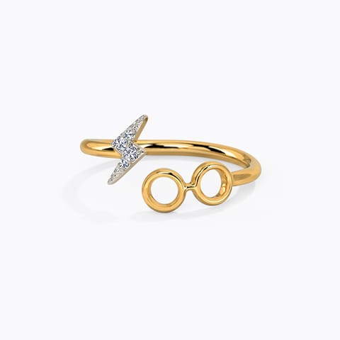 Harry Potter Scar & Specs Diamond Ring Harry Potter Scar & Specs Diamond Ring