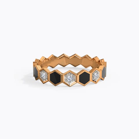 Riyanshi Geometric Diamond Band Riyanshi Geometric Diamond Band