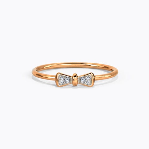 Petite Bow Diamond Ring Petite Bow Diamond Ring