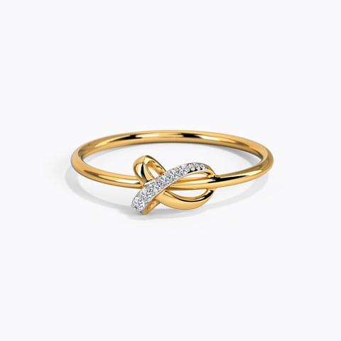 Classy Knot Diamond Ring Classy Knot Diamond Ring